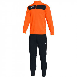 Melegítő szett Joma Academy II narancssárga-fekete XXL Labdarúgó mezek Joma