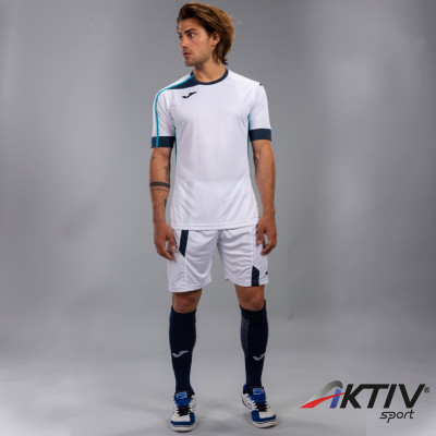 Labdarúgó mez szett Joma Roma fehér-sötétkék