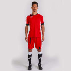 Labdarúgó mez szett Joma Roma piros-fekete Labdarúgó mezek Joma