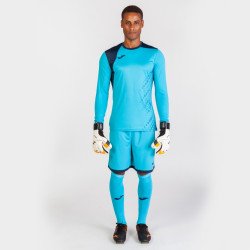 Labdarúgó kapus szett Joma Zamora IV türkiz Labdarúgó mezek Joma