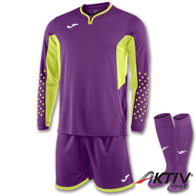 Labdarúgó kapus szett Joma Zamora III lila