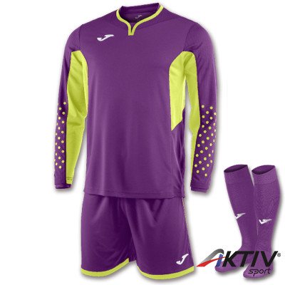 Labdarúgó kapus szett Joma Zamora III lila