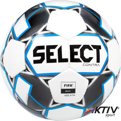 Focilabda Select FB Contra fehér-kék méret: 5