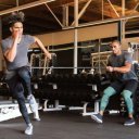 Fitnesz gumiszalag SKLZ erős fekete