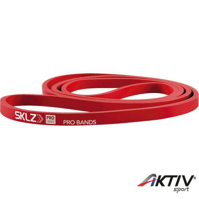 Fitnesz gumiszalag SKLZ közepes piros