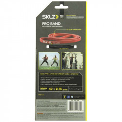 Fitnesz gumiszalag SKLZ közepes piros