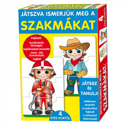 Játszva ismerjük meg a szakmákat Szórakoztató játékok Dohány Toys