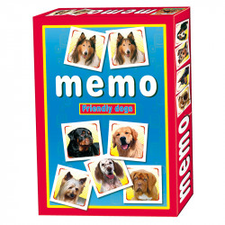Memóriajáték Memo Domino Friendly Dogs Memória játékok Dohány Toys