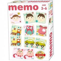Memóriajáték Memo Domino Fiú, lány Memória játékok Dohány Toys