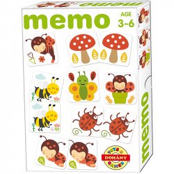 Memóriajáték Memo Domino Katicabogár Memória játékok Dohány Toys