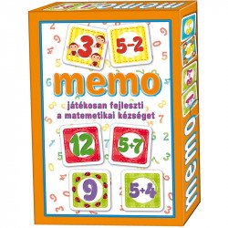 Memóriajáték Memo Domino Matematika Memória játékok Dohány Toys