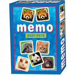 Memóriajáték Memo Domino Baby Pets Memória játékok