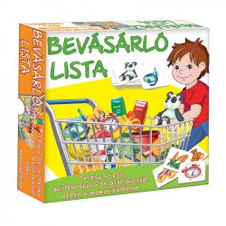 Bevásárló lista Memória játékok Dohány Toys
