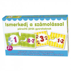 Párosító játék Ismerkedj a számolással Logikai játékok Dohány Toys