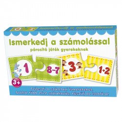 Párosító játék Ismerkedj a számolással Logikai játékok Dohány Toys