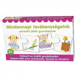 Párosító játék Mindennapi tevékenységeink Logikai játékok Dohány Toys
