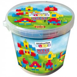 Építőkocka Maxi Blocks nagy vödrös 32 db Játék Dohány Toys