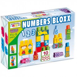 Építőkocka Maxi Blocks Játszva tanulok számolni 34 db Játék Dohány Toys