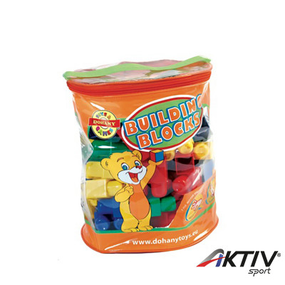 Építőkocka Maxi Blocks zsákos 60 db