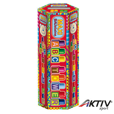 Torony építőjáték Maxi ABC