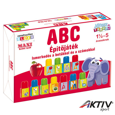 Építőjáték Ismerkedés a betűkkel és a számokkal