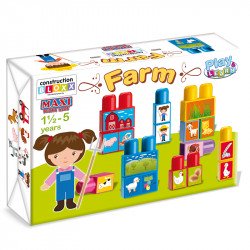Fejlesztő építőjáték Farm Játék Dohány Toys