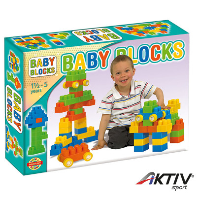 Baby építőjáték nagy dobozos 24 db