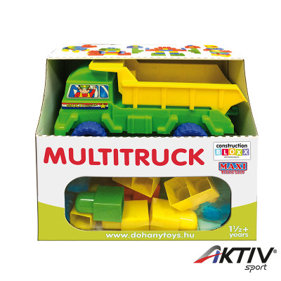 Multi truck és Maxi Blocks építőkockák