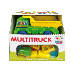 Multi truck és Maxi Blocks építőkockák Játék Dohány Toys