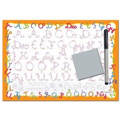 Rajztábla nagy betűk Színező