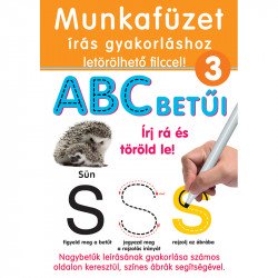 Gyakorló füzet az ABC betűivel Papír, írószer