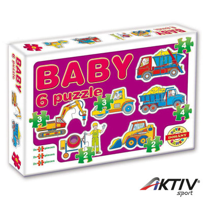 Baby puzzle Építkezés