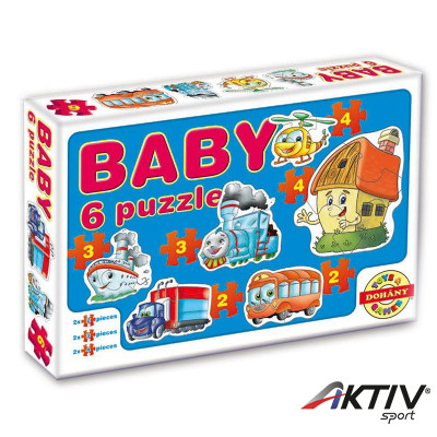 Baby puzzle Járművek