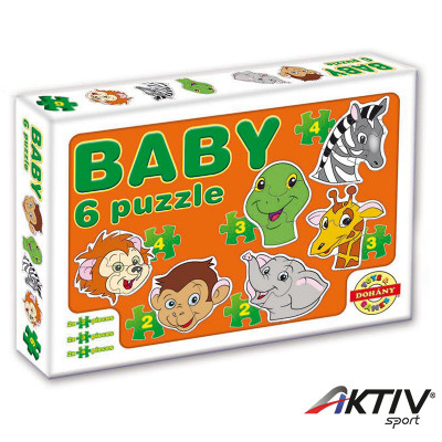 Baby puzzle Vadállatok