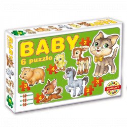 Baby puzzle Farmállatok Puzzle Dohány Toys