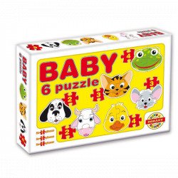 Baby puzzle Háziállatok Puzzle Dohány Toys