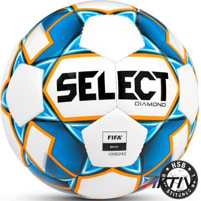 Focilabda Select Diamond FIFA Basic Approved kék-fehér