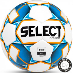 Focilabda Select Diamond FIFA Basic Approved kék-fehér Sportszer Select