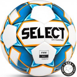 Focilabda Select Diamond FIFA Basic Approved kék-fehér Sportszer Select