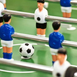 Csocsóasztal Belfast fa mintás