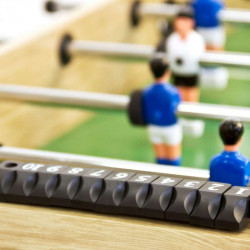 Csocsóasztal Belfast fa mintás