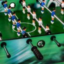 Csocsóasztal Glasgow football mintás