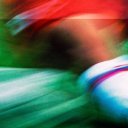 Csocsóasztal Glasgow football mintás