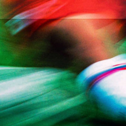 Csocsóasztal Glasgow football mintás