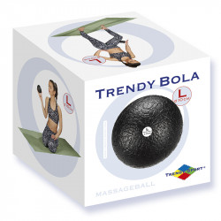 Masszázs labda Trendy Bola fekete 6 cm