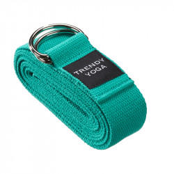 Jóga szalag Trendy 190x4x0,2 cm zöld Fitness Trendy