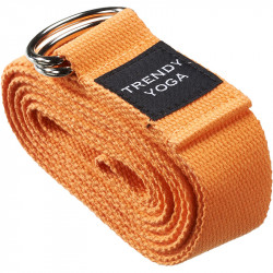 Jóga szalag Trendy 190x4x0,2 cm narancssárga Fitness Trendy
