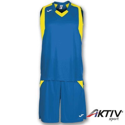 Kosárlabda mez szett Joma Final kék-sárga 4XL