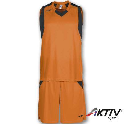 Kosárlabda mez szett Joma Final narancssárga-fekete 3XL