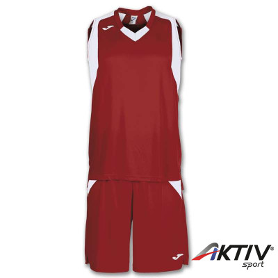 Kosárlabda mez szett Joma Final piros-fehér